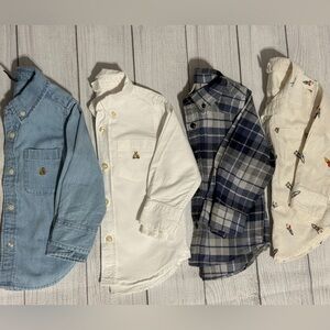 EUC 4 Baby GAP Shirts - Size 2T